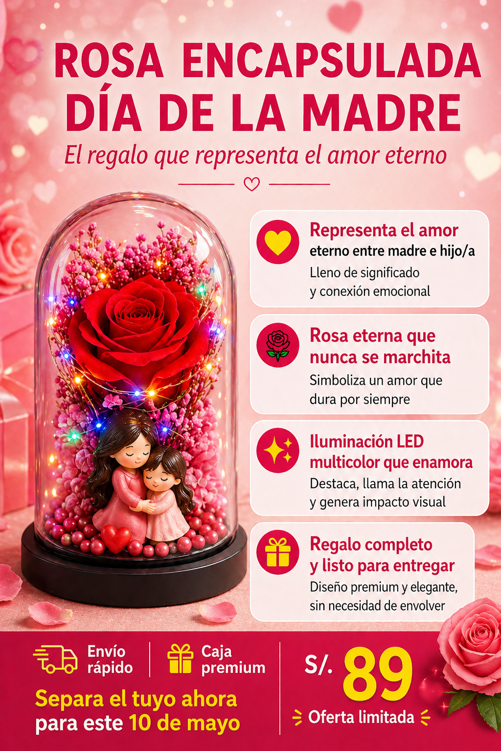 ROSA ENCAPSULADA ETERNA
