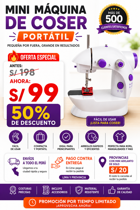 Mini Maquina de Coser