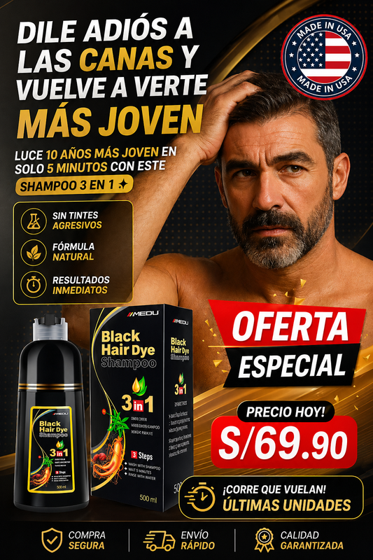 SHAMPOO ANTI CANAS PREMIUM