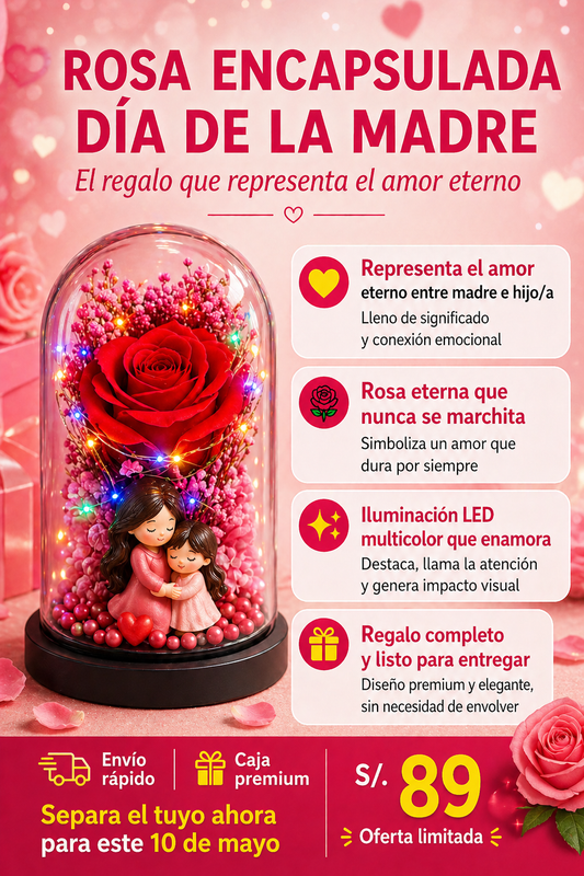 ROSA ENCAPSULADA ETERNA