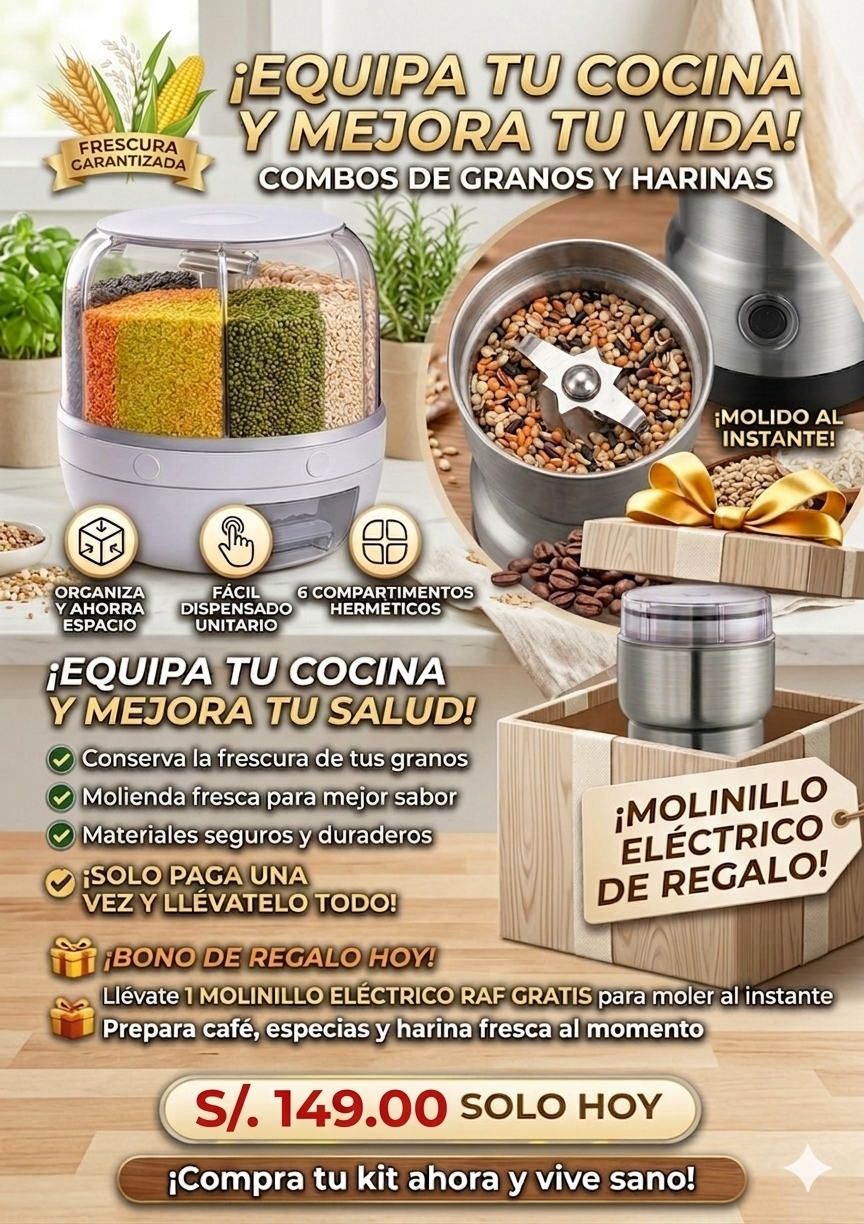 DISPENSADOR GIRATORIO PREMIUM 6 EN 1